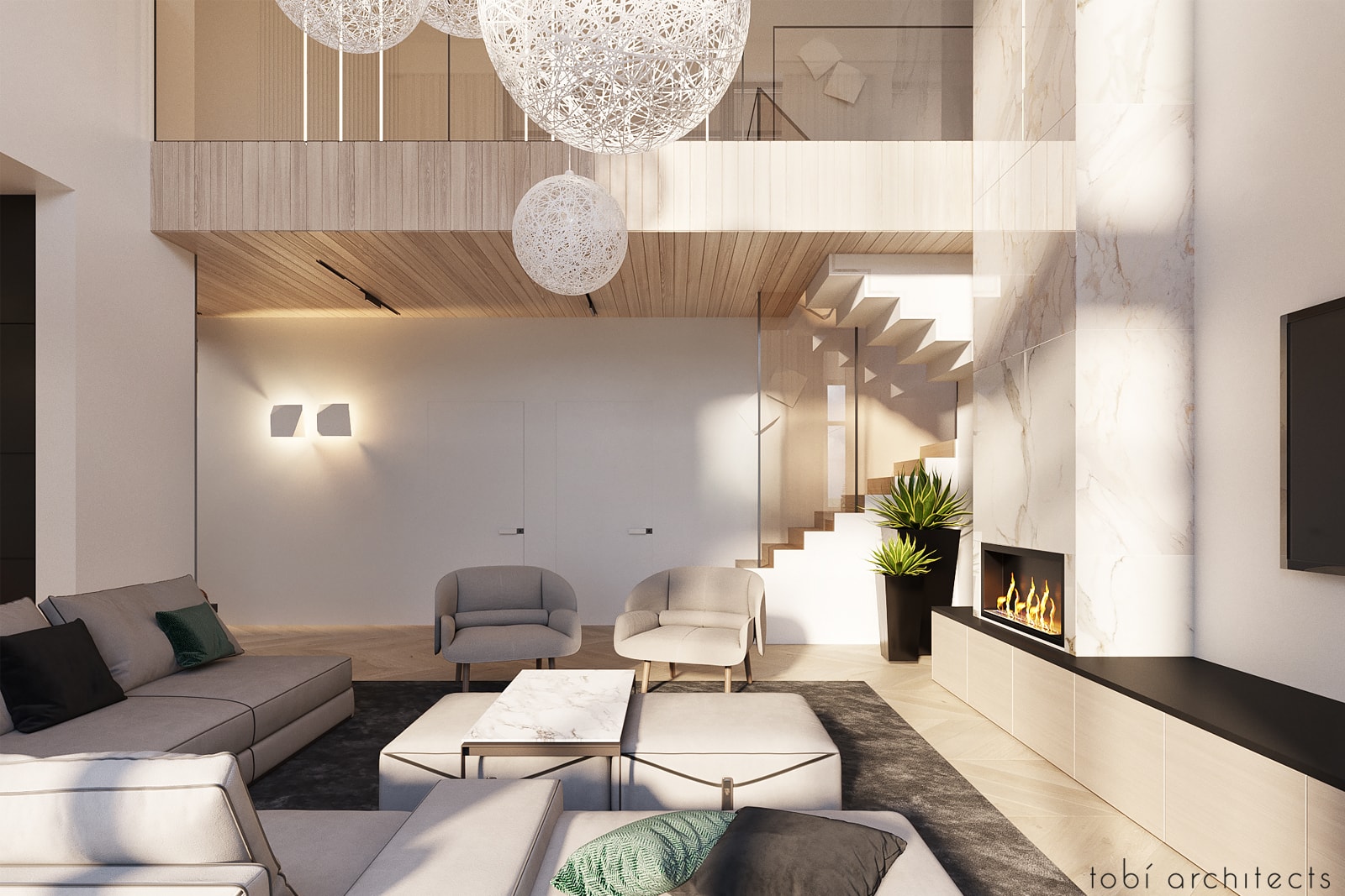 现代家园温馨空间设计-1