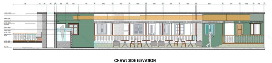 孟买查尔风格融入现代空间的设计实践-44