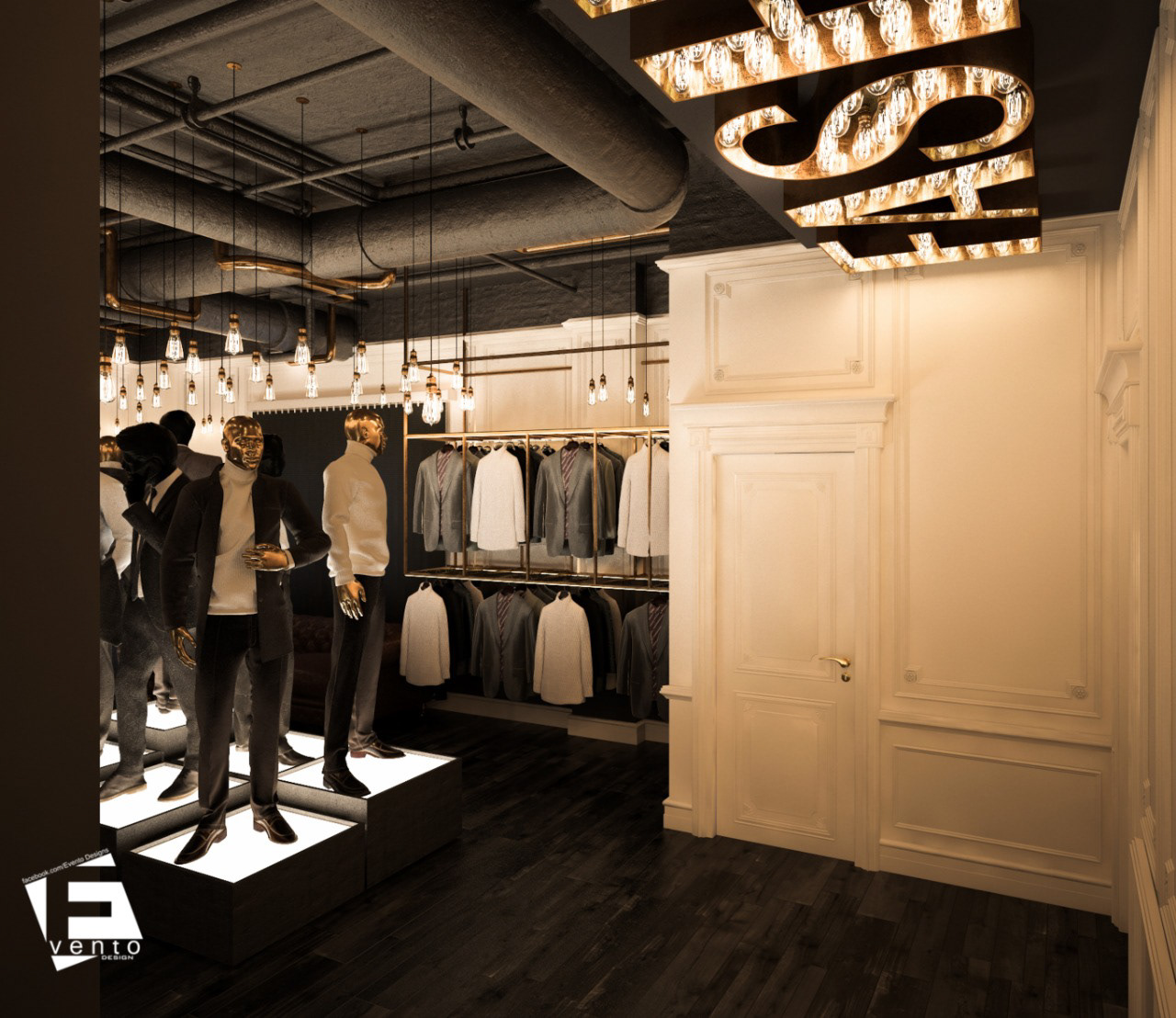 Fashion house interior design-1