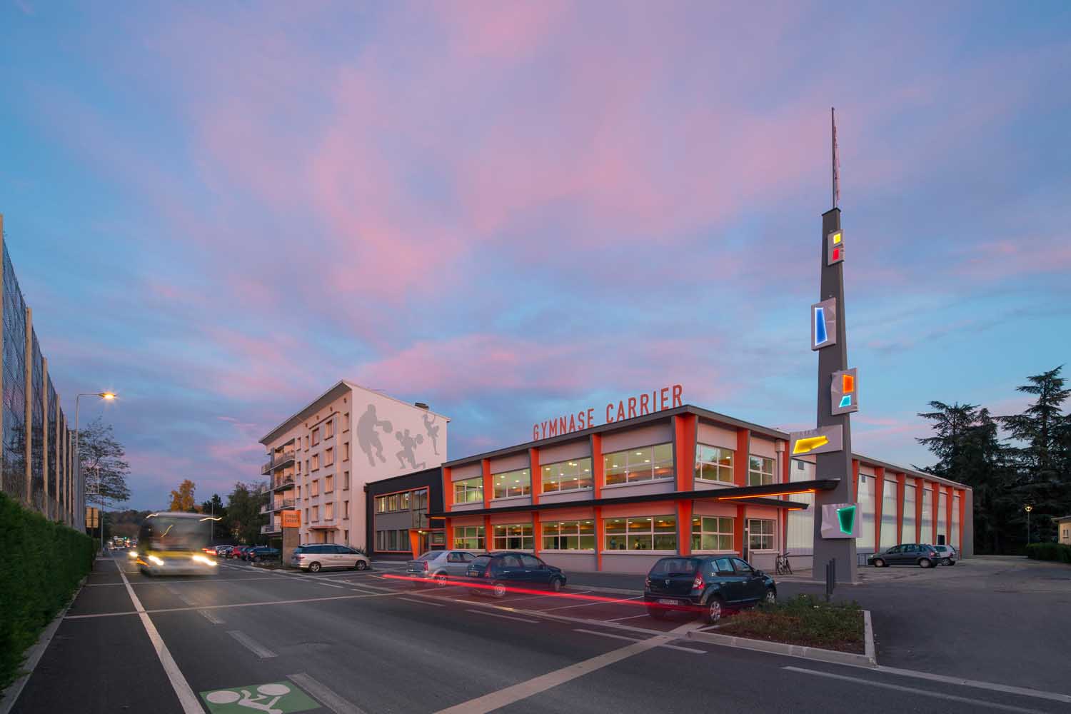 圣马塞尔的 Carrier 体育馆翻新-41