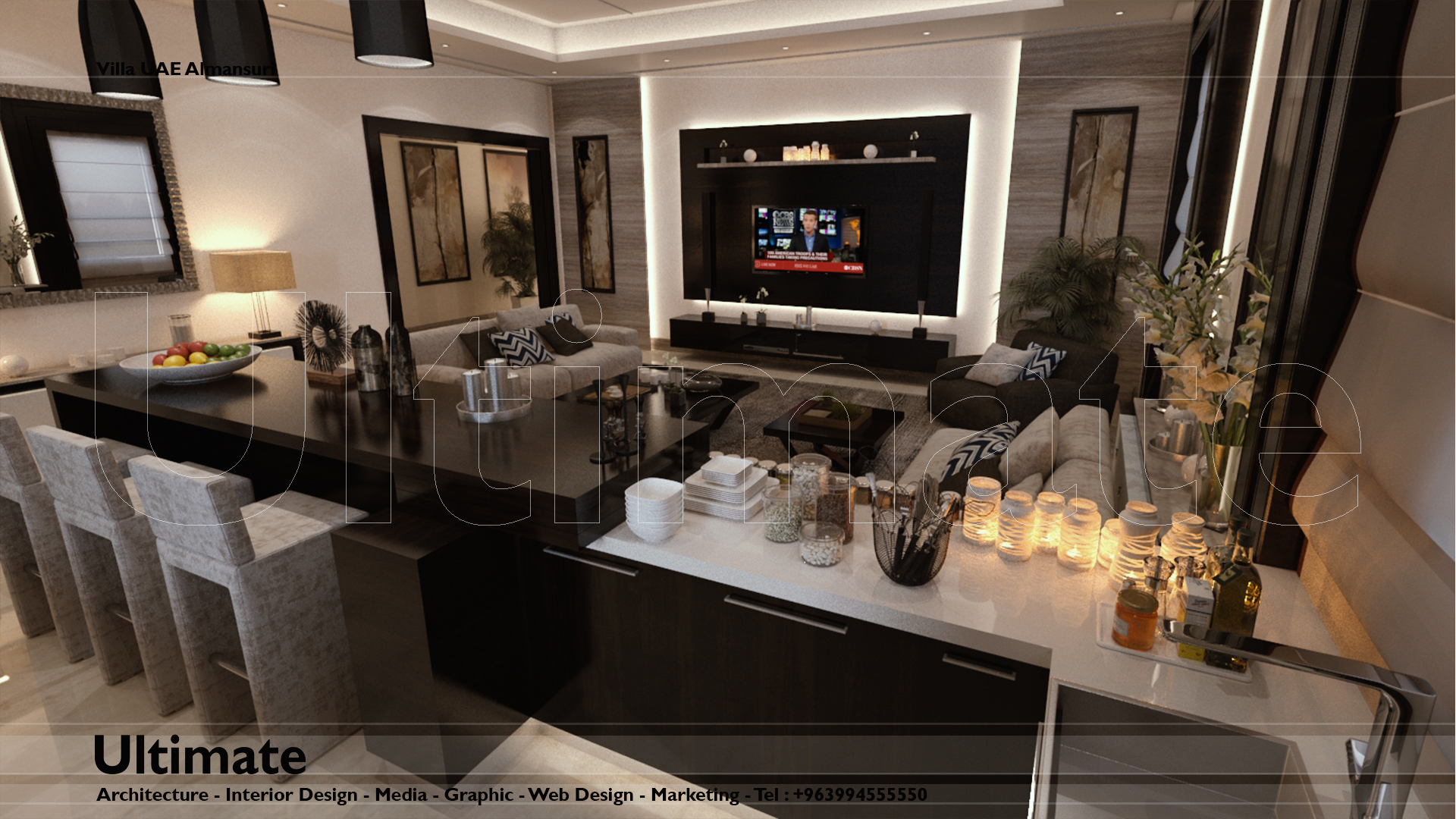 阿联酋 Almansuri 别墅室内设计案例分析-11