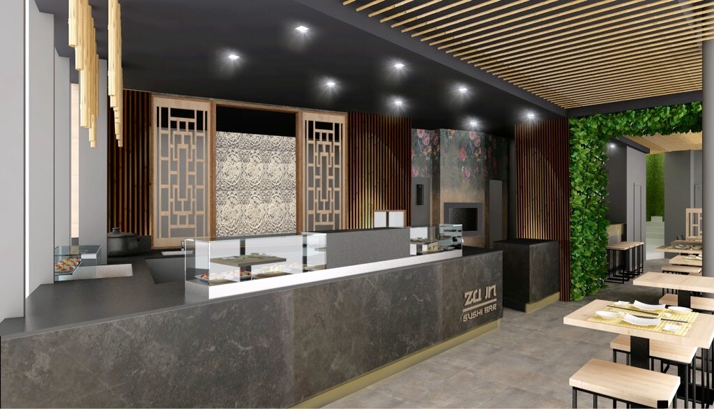 2019 年寿司吧室内设计案例-1