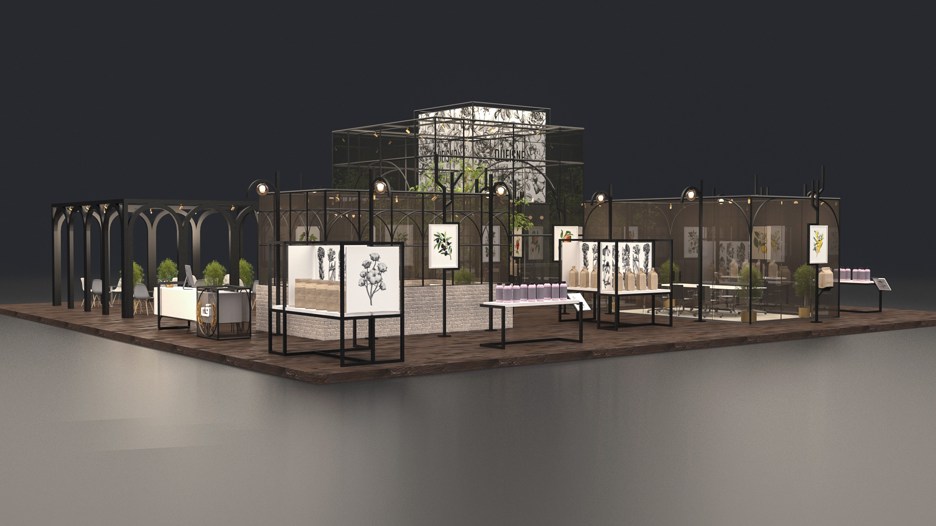 Agricultural Exhibition Booth 2-7