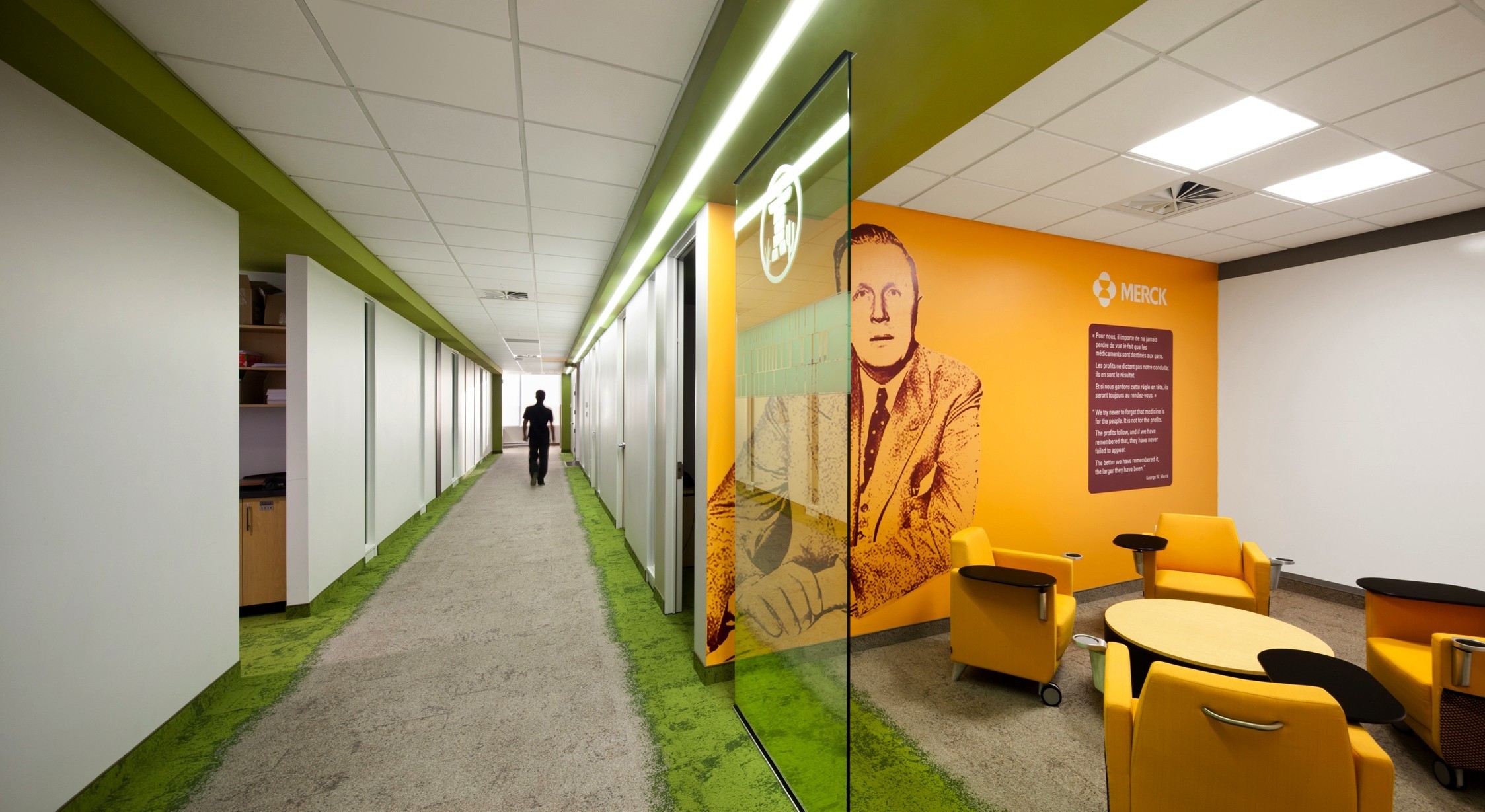 Montreal Merck 总部 · 现代共享办公空间-18