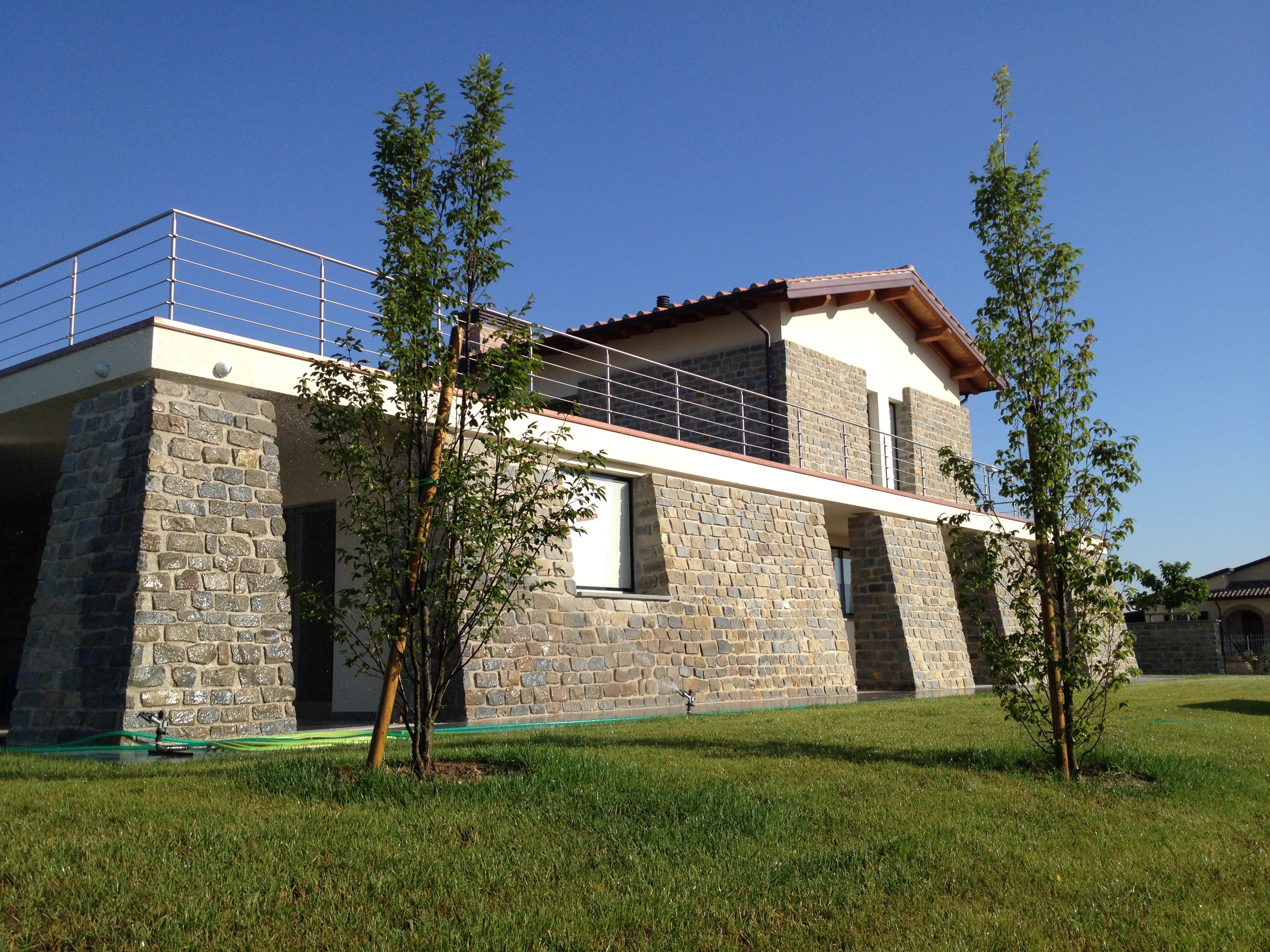 乡村风格别墅，室内外一体化设计-0