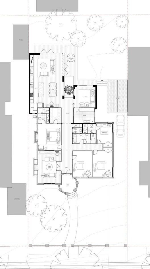 澳洲巴拉拉特湖畔老屋的现代改造-7