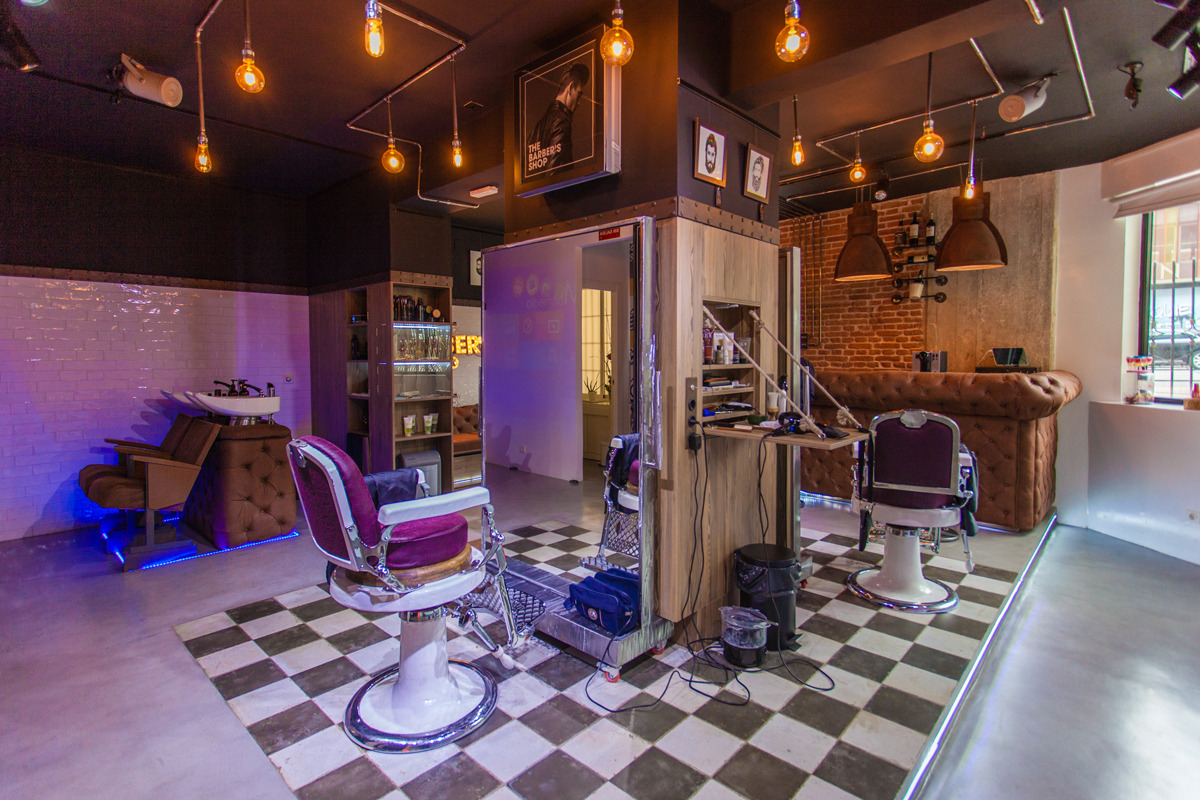 马德里男士理发店-9