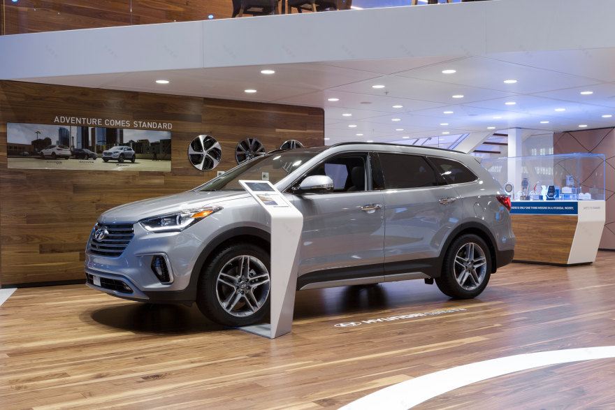 现代汽车洛杉矶车展 2016 展示空间设计-15