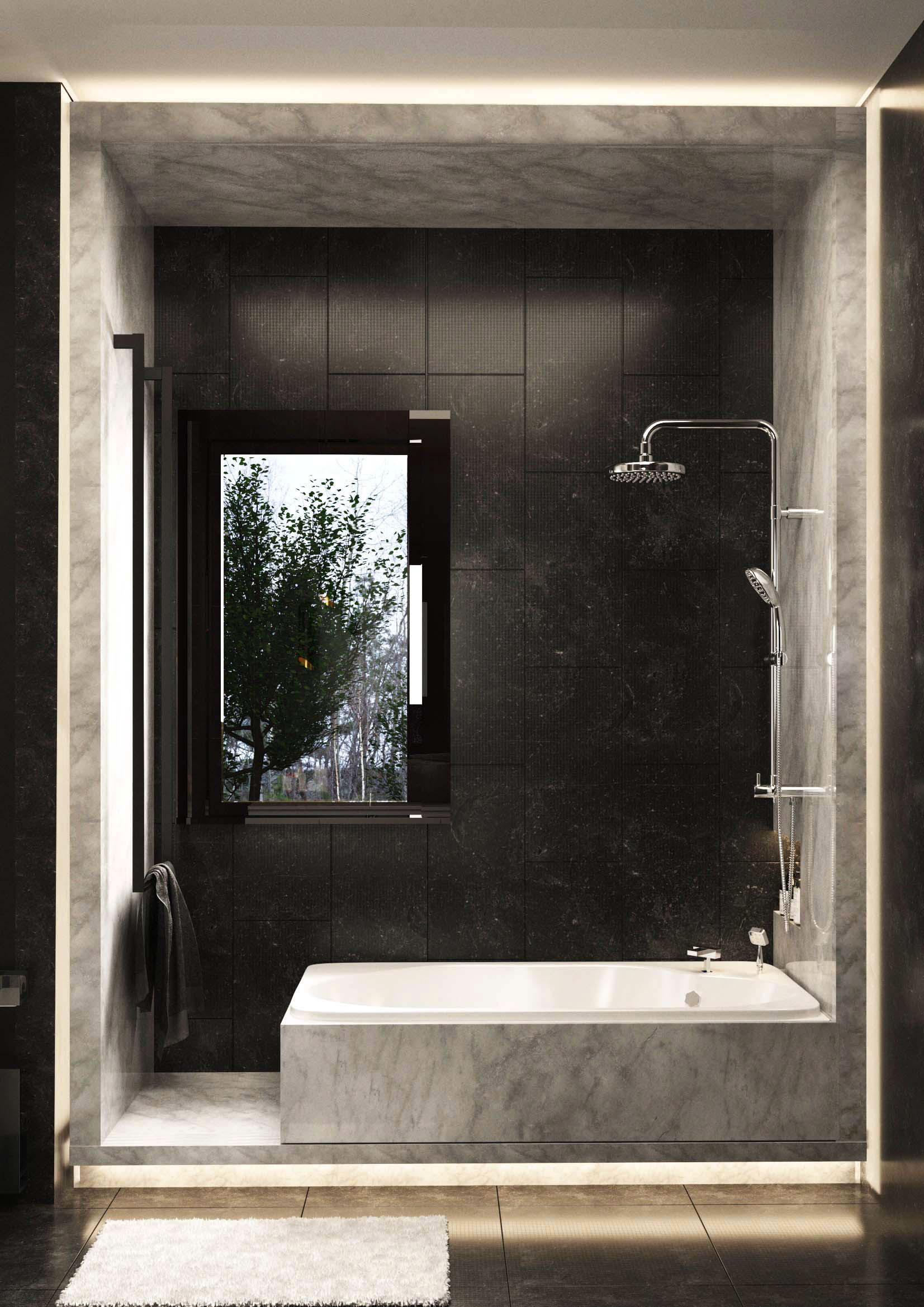 简约时尚的浴室设计-2