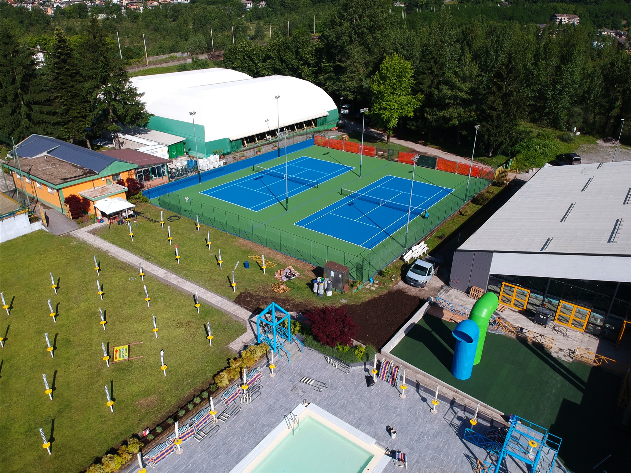 Domodossola Sporting Center | 运动设施的革新与高效建设-5