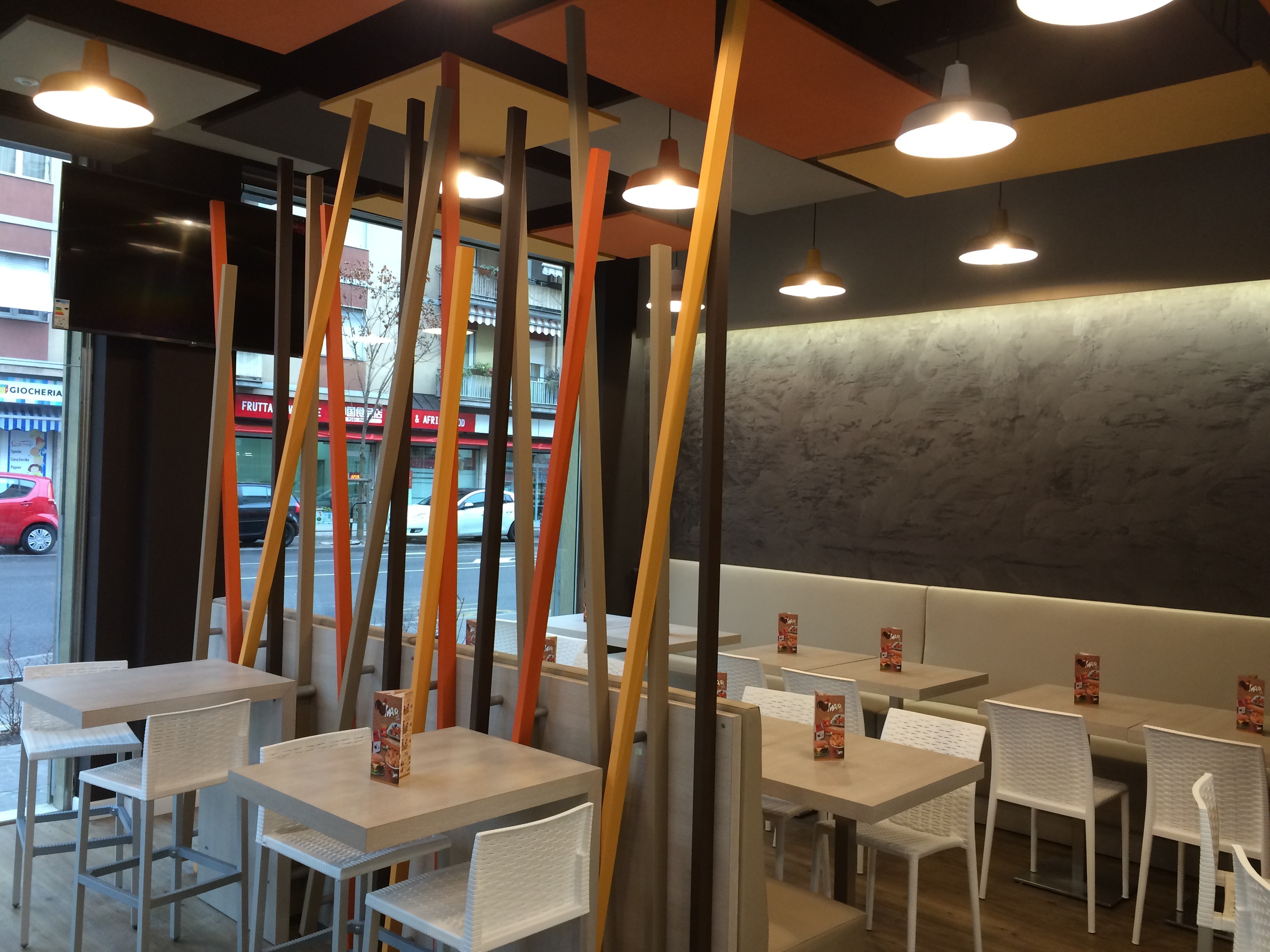 2016 年完成的 MAIR 快餐店室内设计案例-4