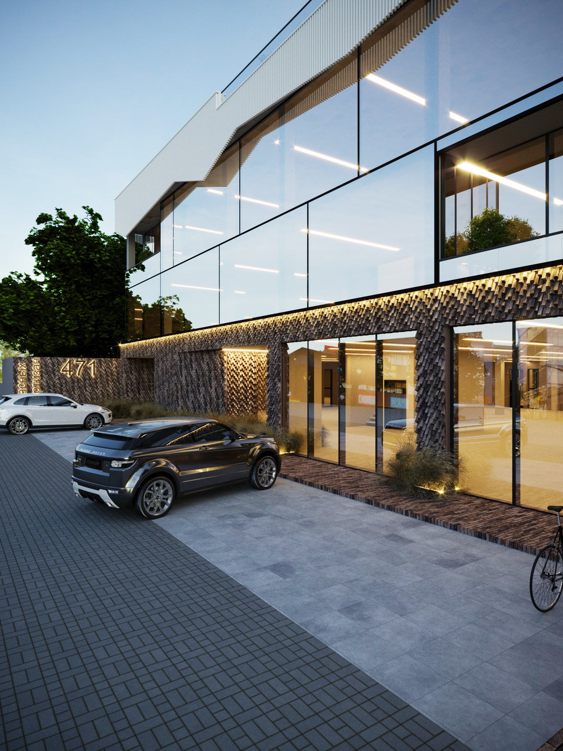 雪山之韵 · 克拉斯诺达尔办公楼设计-6