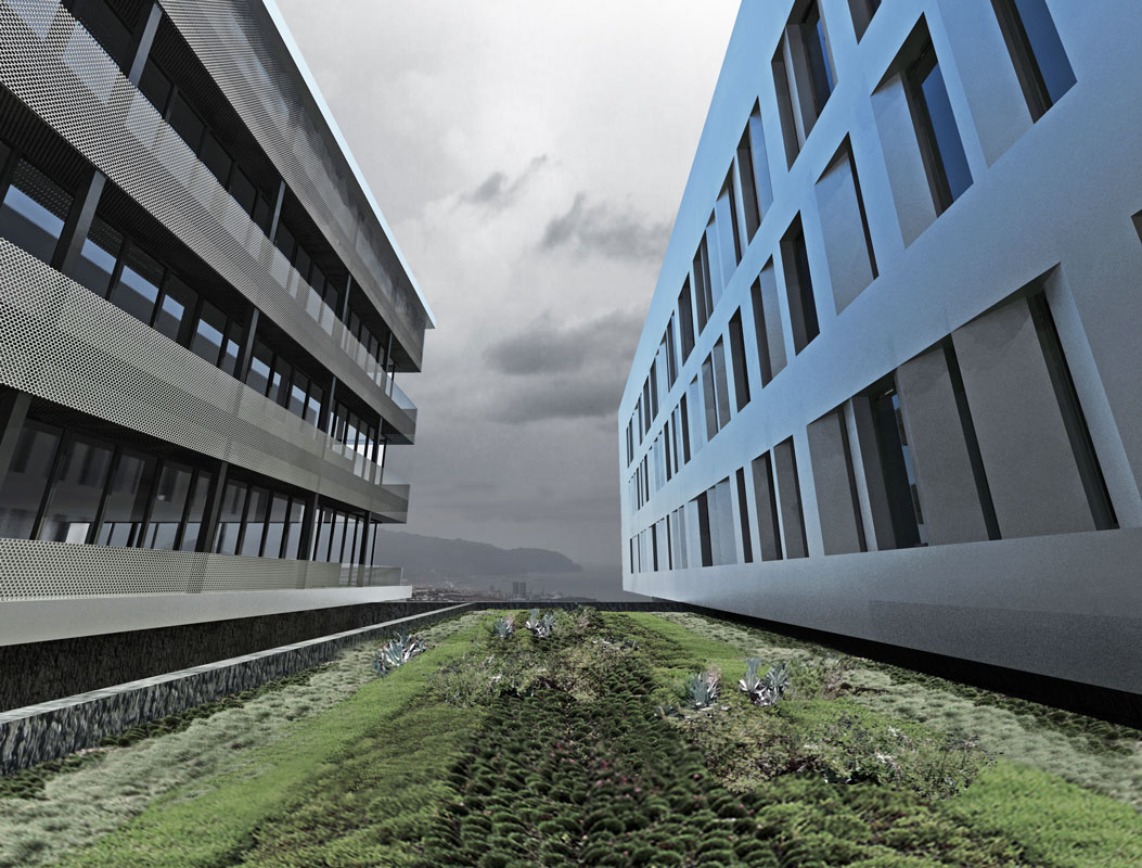 灵活多变的办公建筑空间设计-2