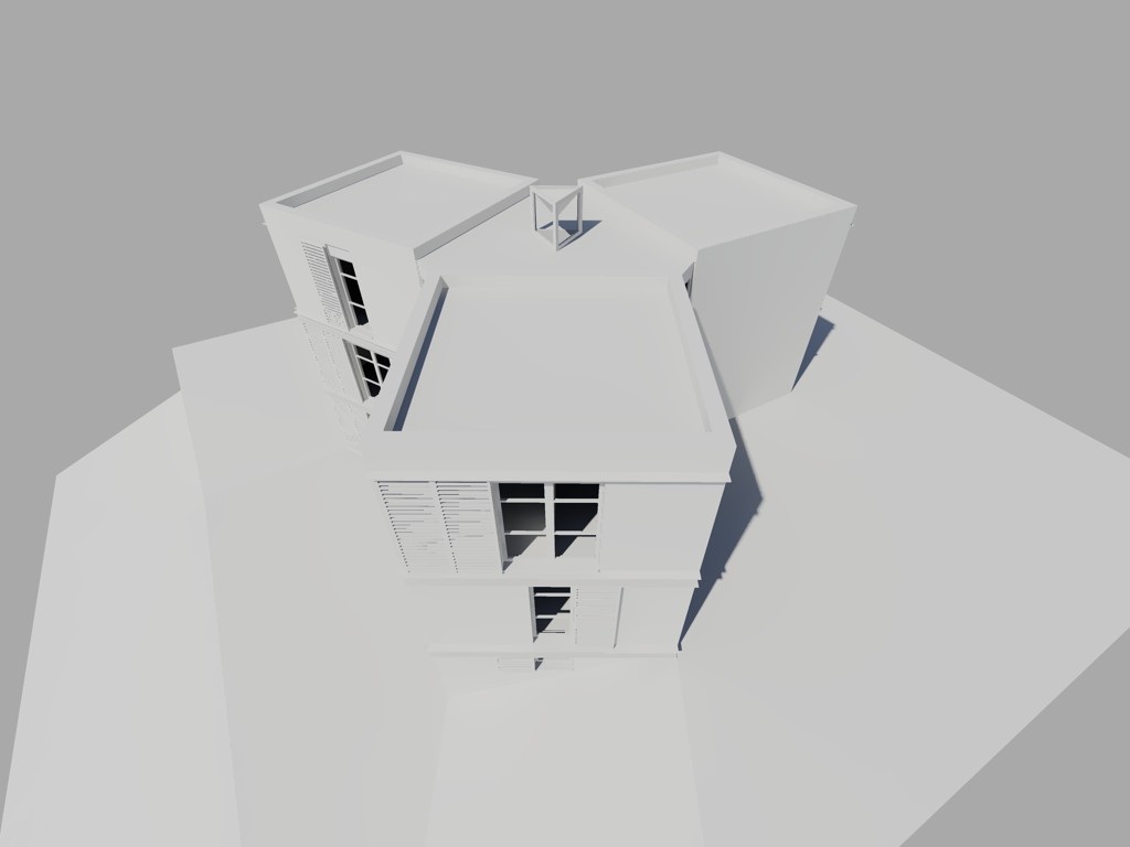 倾斜地块上的现代住宅设计-2