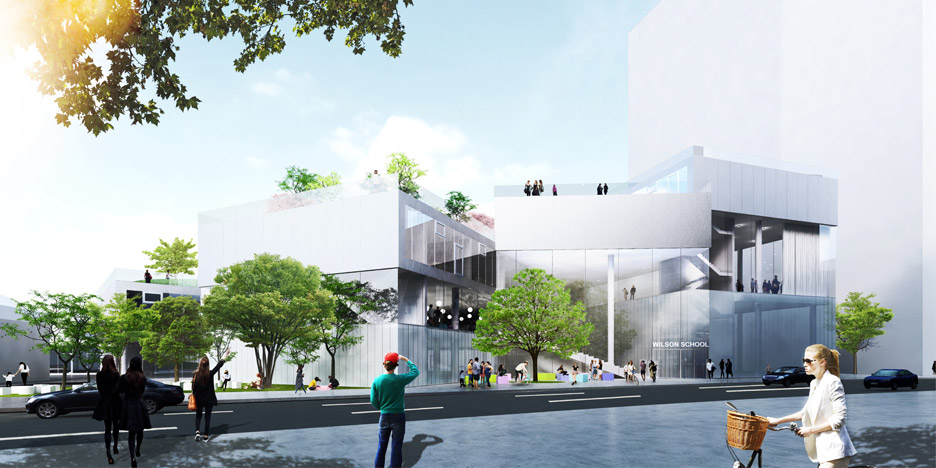 BIG 公司打造层叠屋顶露台校园，绿色空间与教育创新融合-4