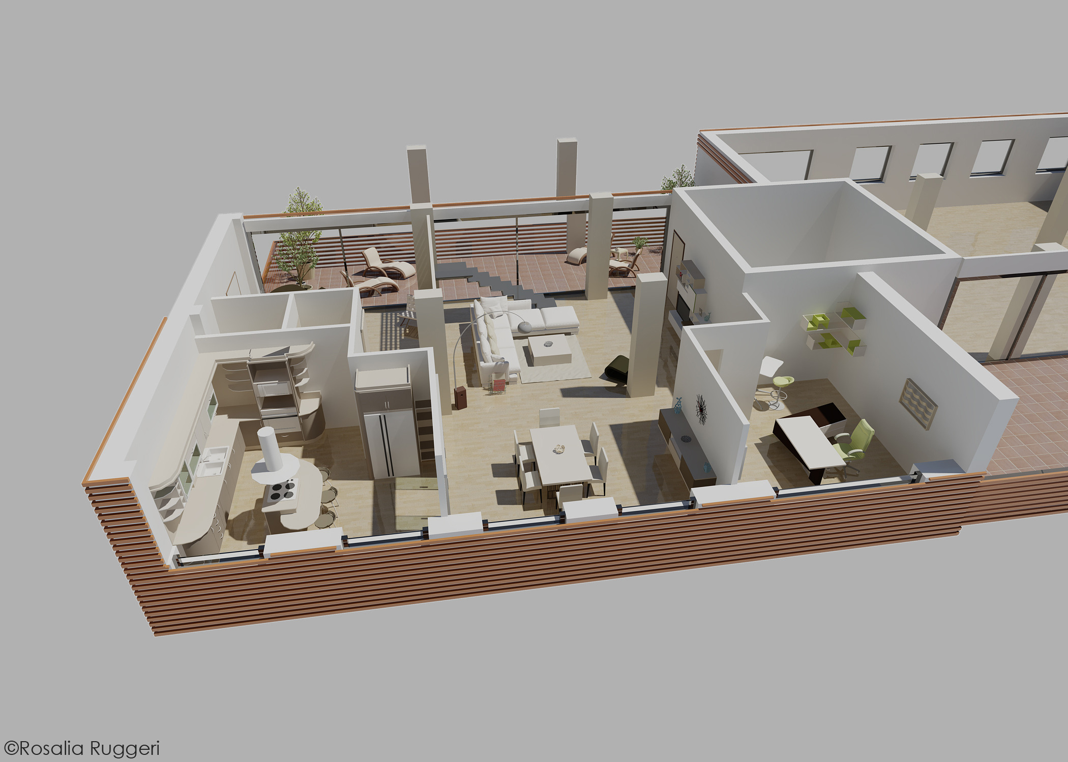 2014 年帕维亚住宅区室内设计案例解析-7