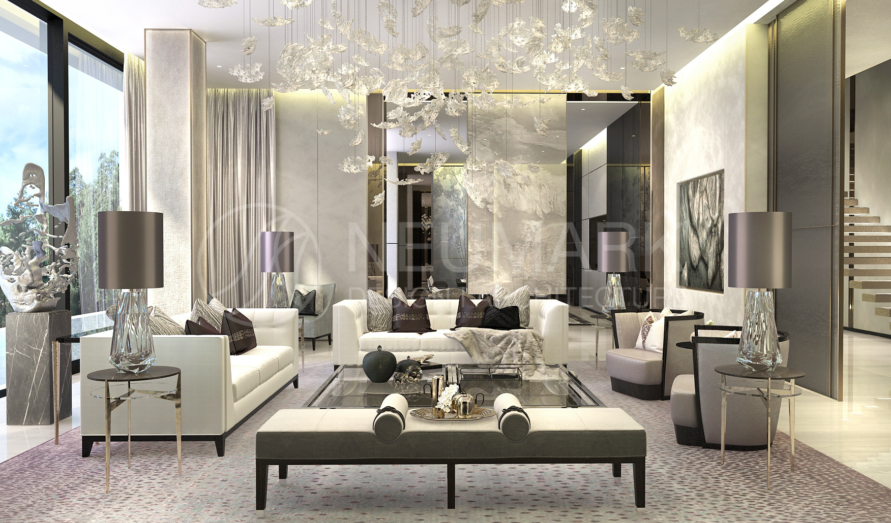 莫斯科 Barvikha 区 1800 平方米现代豪华别墅设计-16