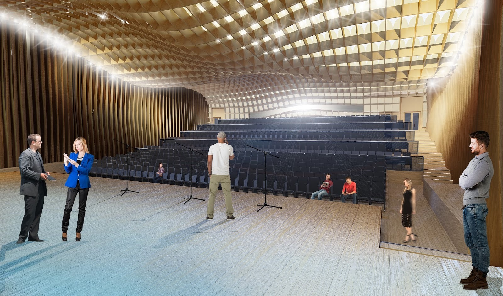 莫斯科历史中心多功能会议厅·影院设计-11