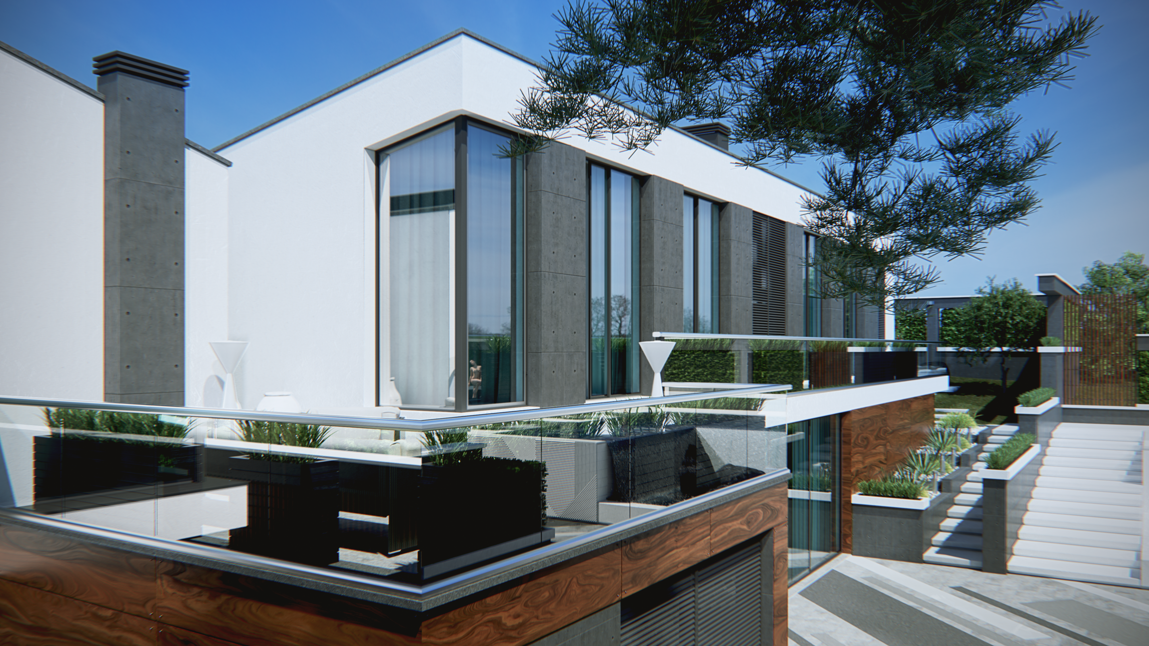 Hill House（山间豪华现代住宅）-37