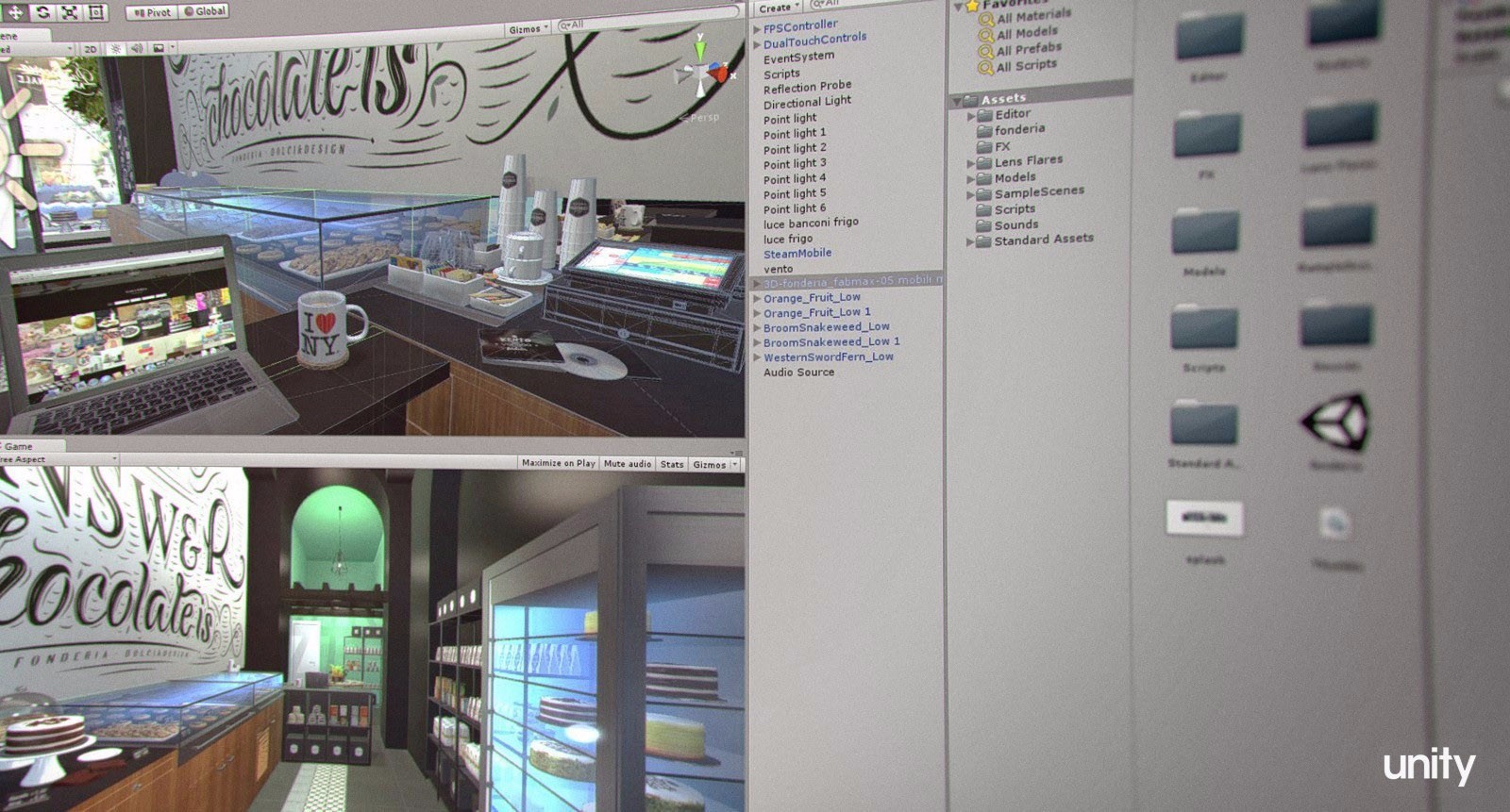 罗马甜品店 | 3D 实时导航与创意工作室的完美结合-15