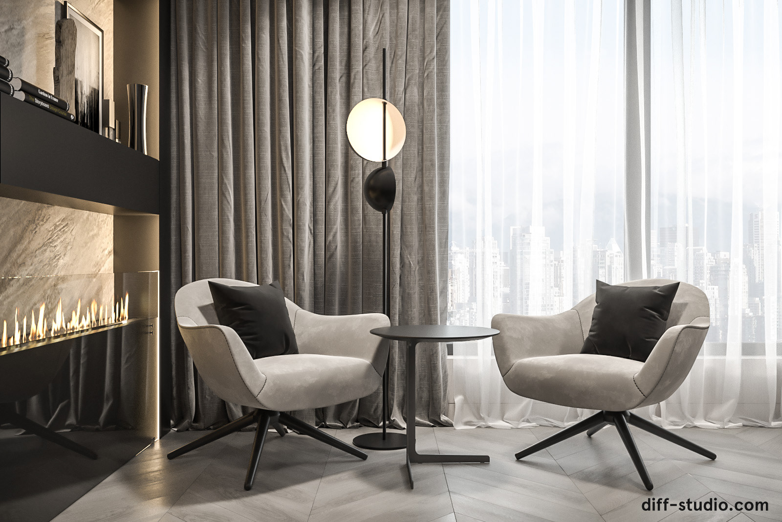 长沙中国私人公寓设计-5