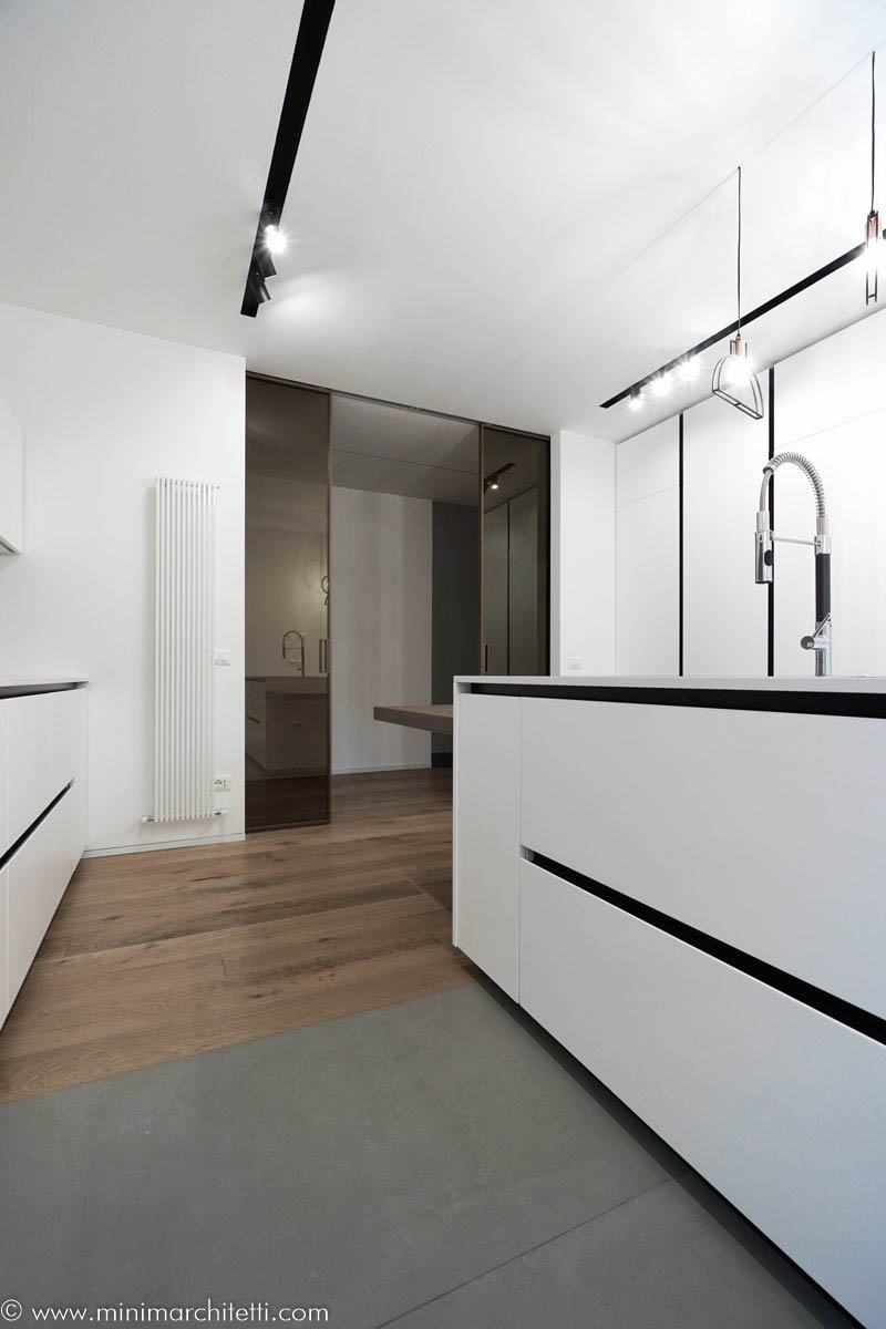 狭长厨房的开放式设计-19