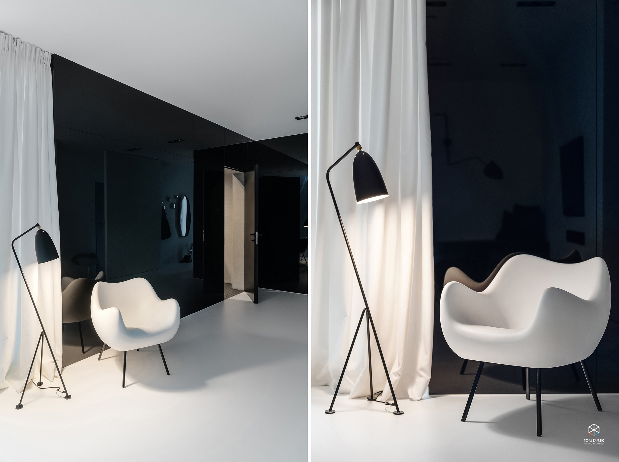 极简黑白空间，打造时尚家居-38