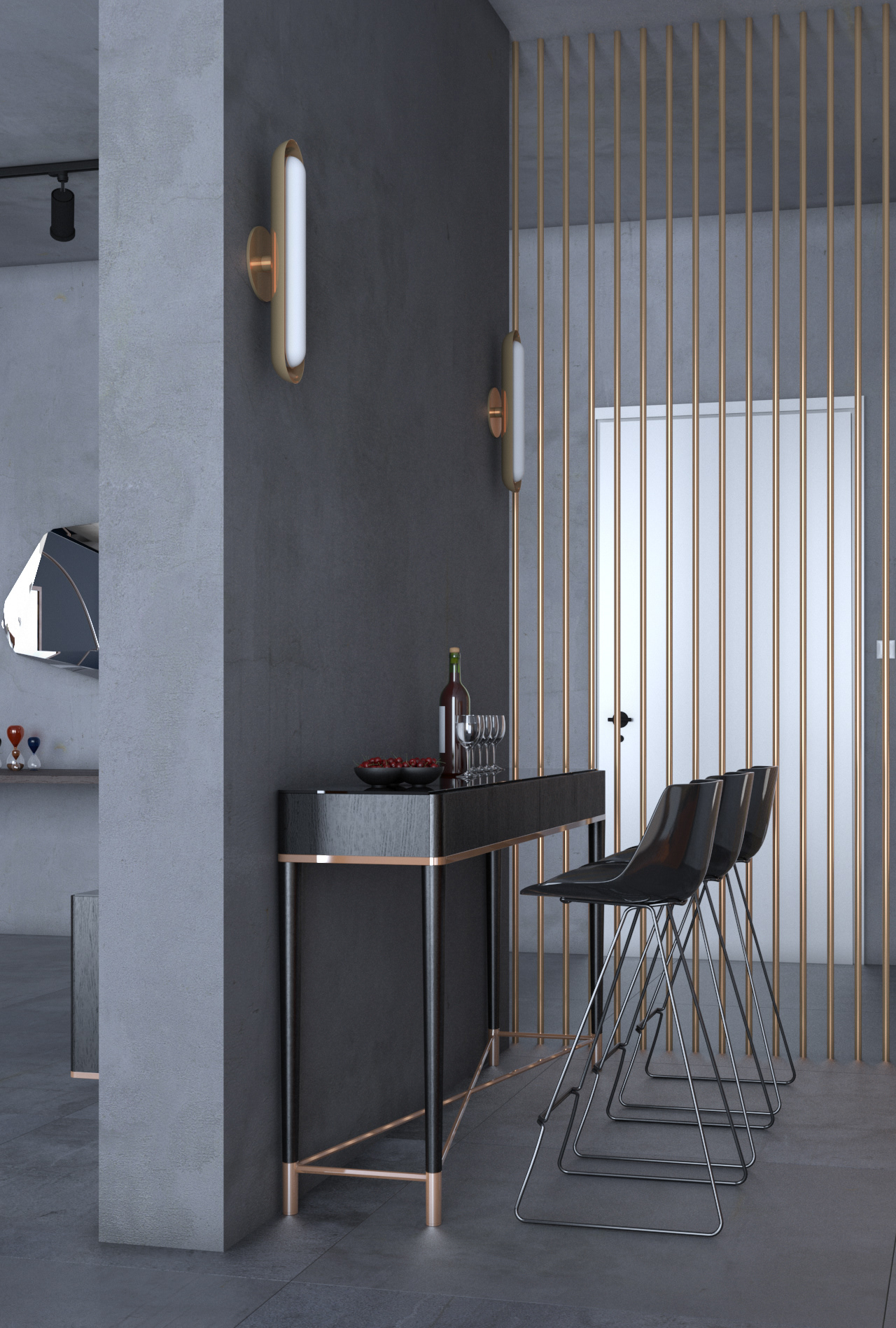 铜与混凝土的精致生活空间-10