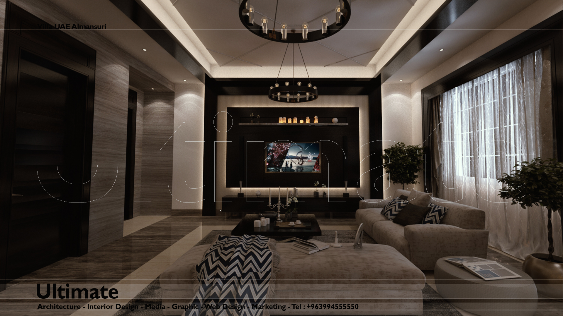 阿联酋 Almansuri 别墅室内设计案例分析-15