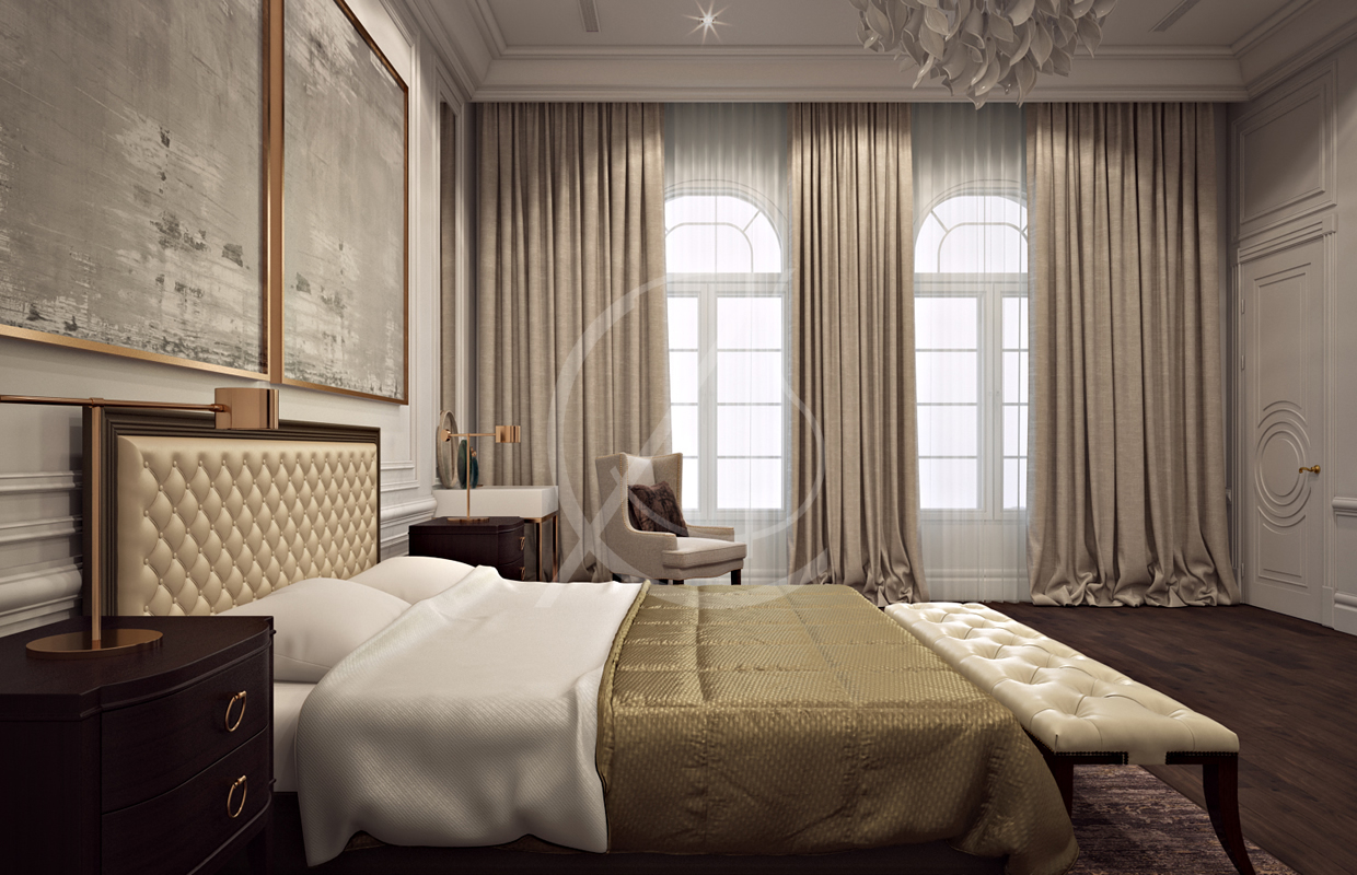 卡塔尔新古典宫殿设计，完美融合古典与现代-26