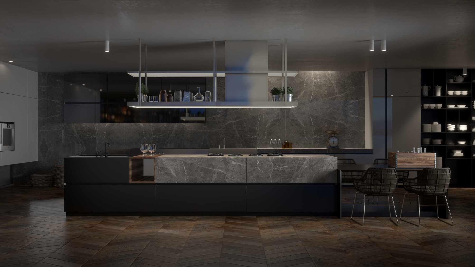 灵活模块化 BOXY 厨房-2