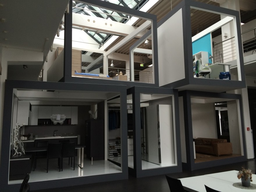 欧洲家具巨头的家居展示空间-1