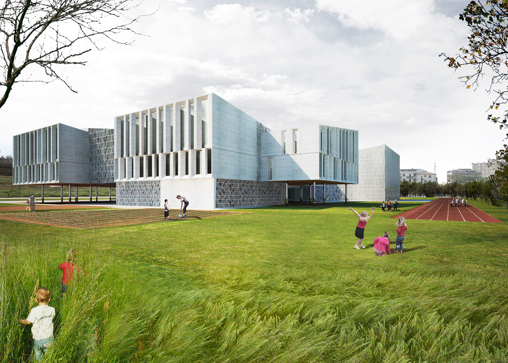 创新校园设计,融入自然与学习社区-4