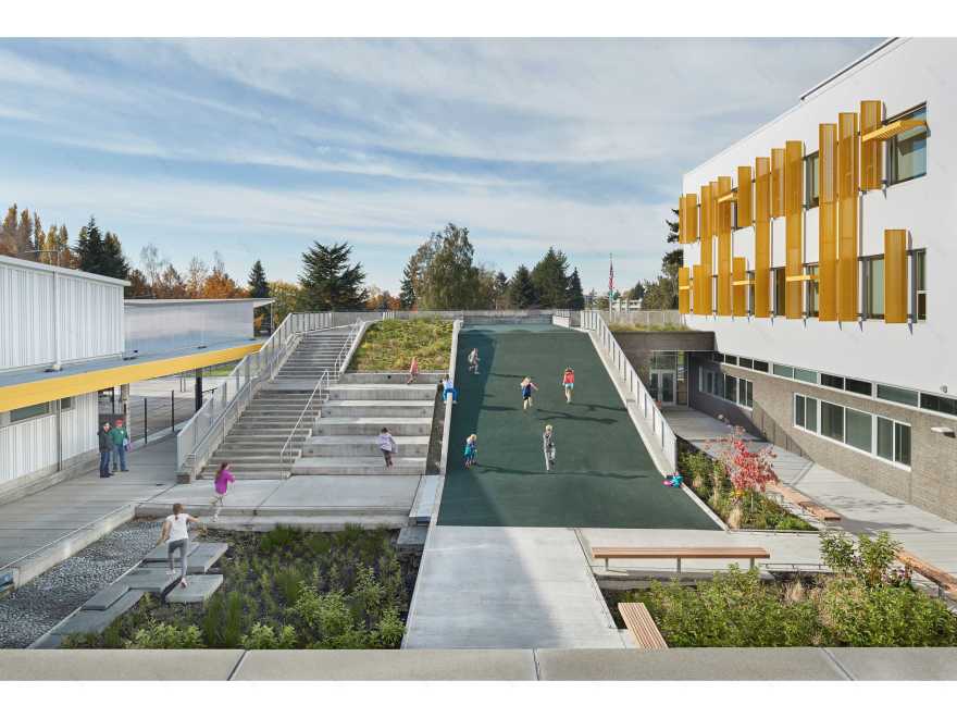 Hazel Wolf K·8 E·STEM 学校设计-9