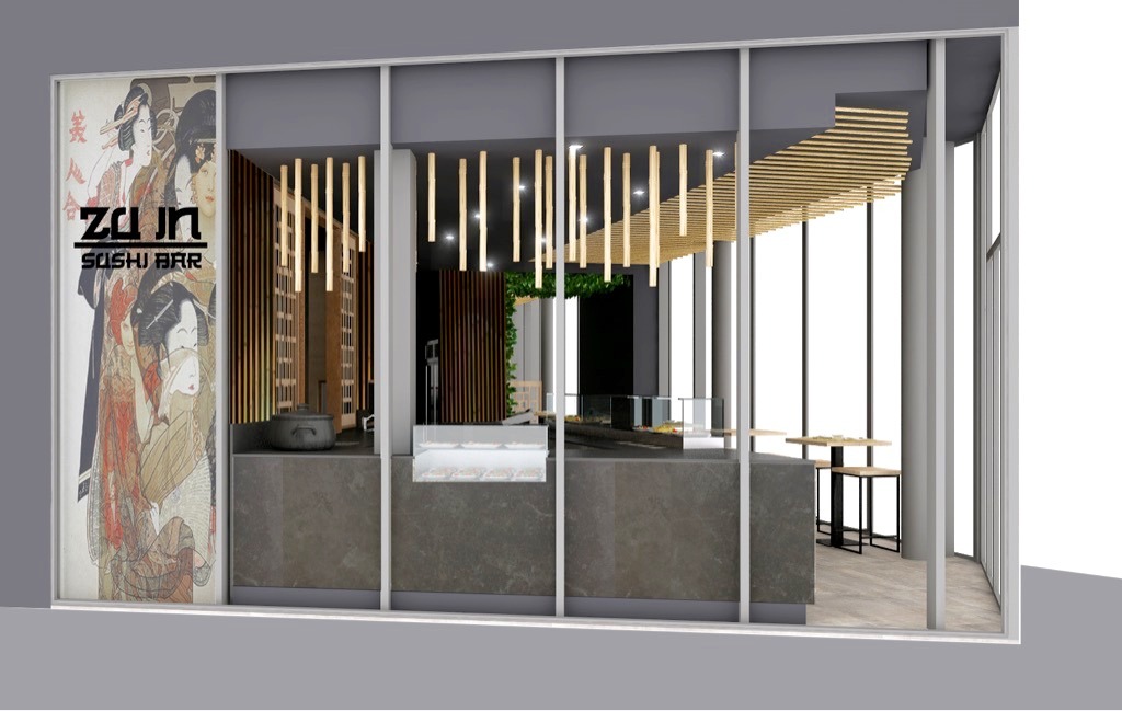 2019 年寿司吧室内设计案例-0