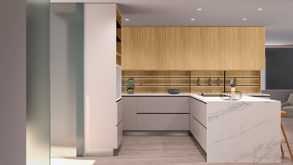 公园 86 厨房设计 | 哥伦比亚 Bogotá的现代风格-1