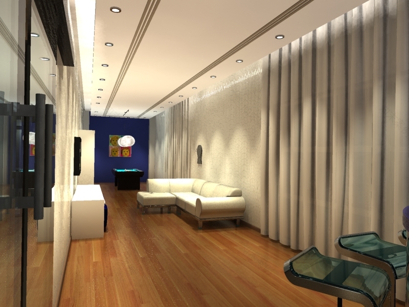 阿联酋多媒体休闲室 | 舒适与科技的完美融合-9