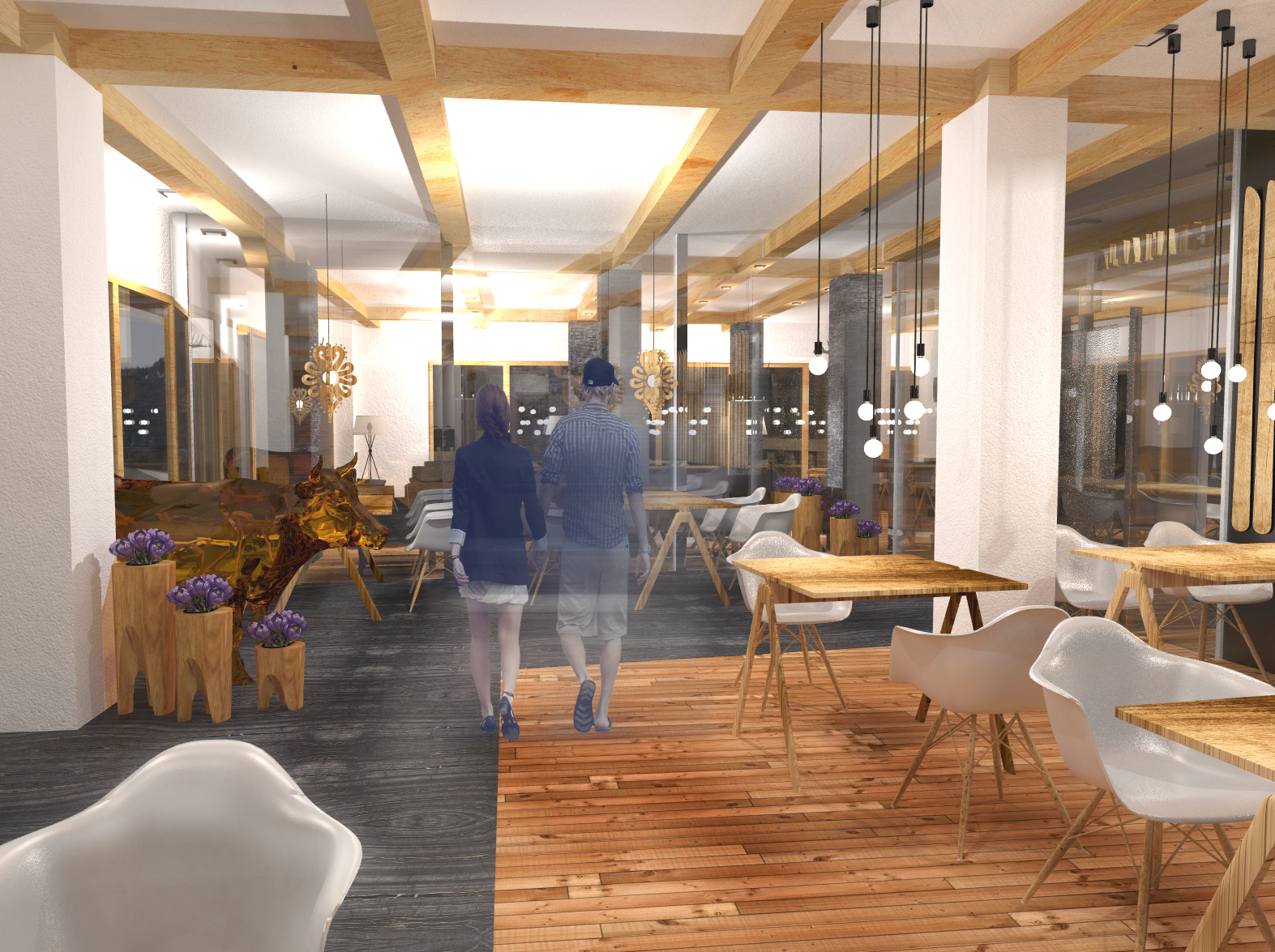 波兰山间酒店“Kalatówki”的现代传统融合设计-24