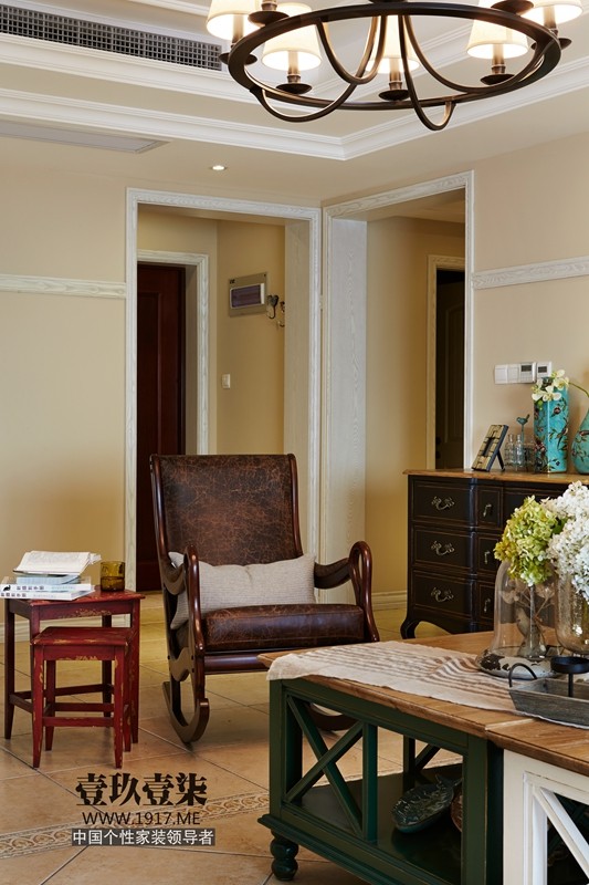 乡陌雅居 | 美式风格融入沉稳与大气-7