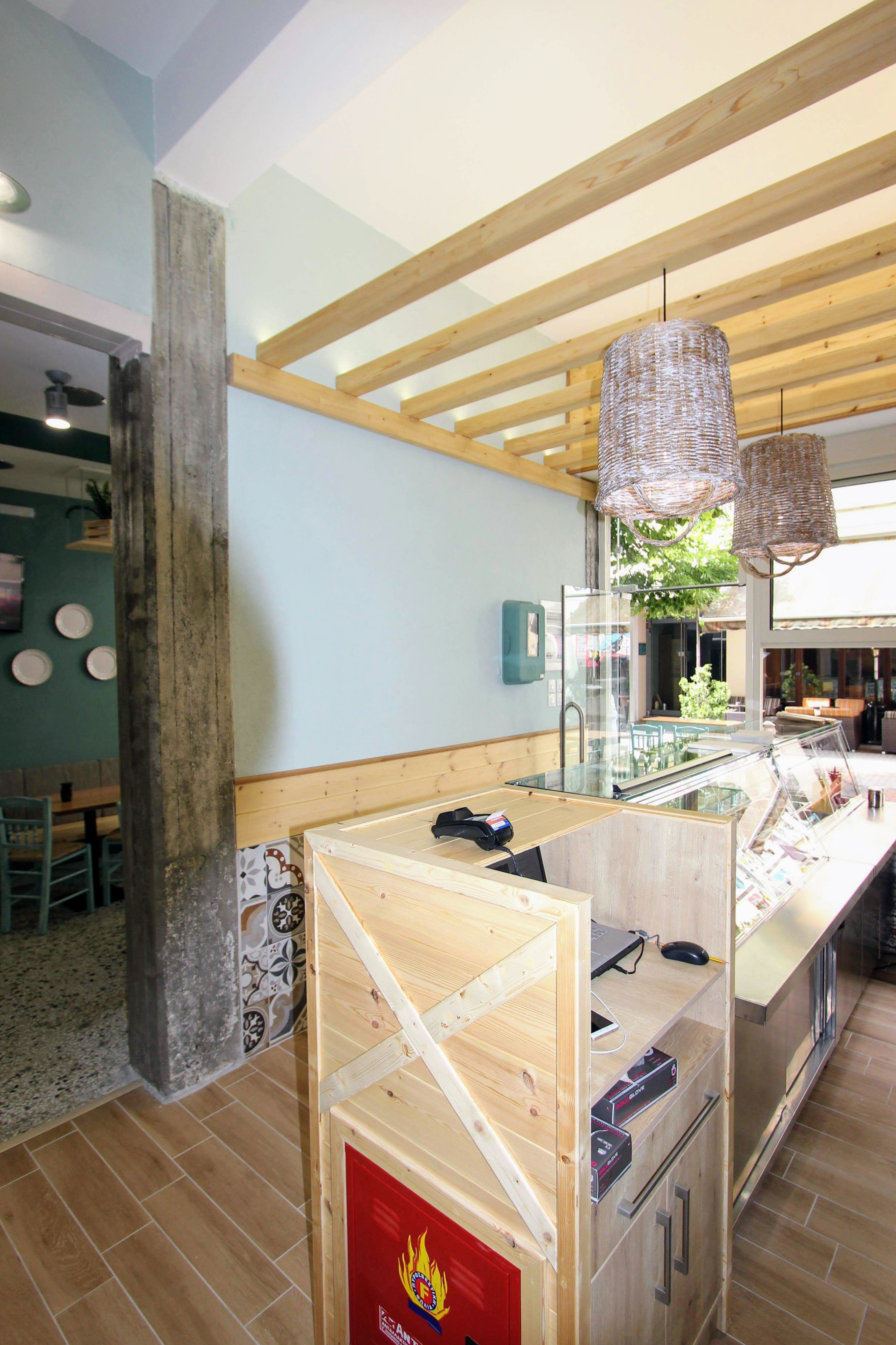 复古风快餐厅，呈现希腊风情-9