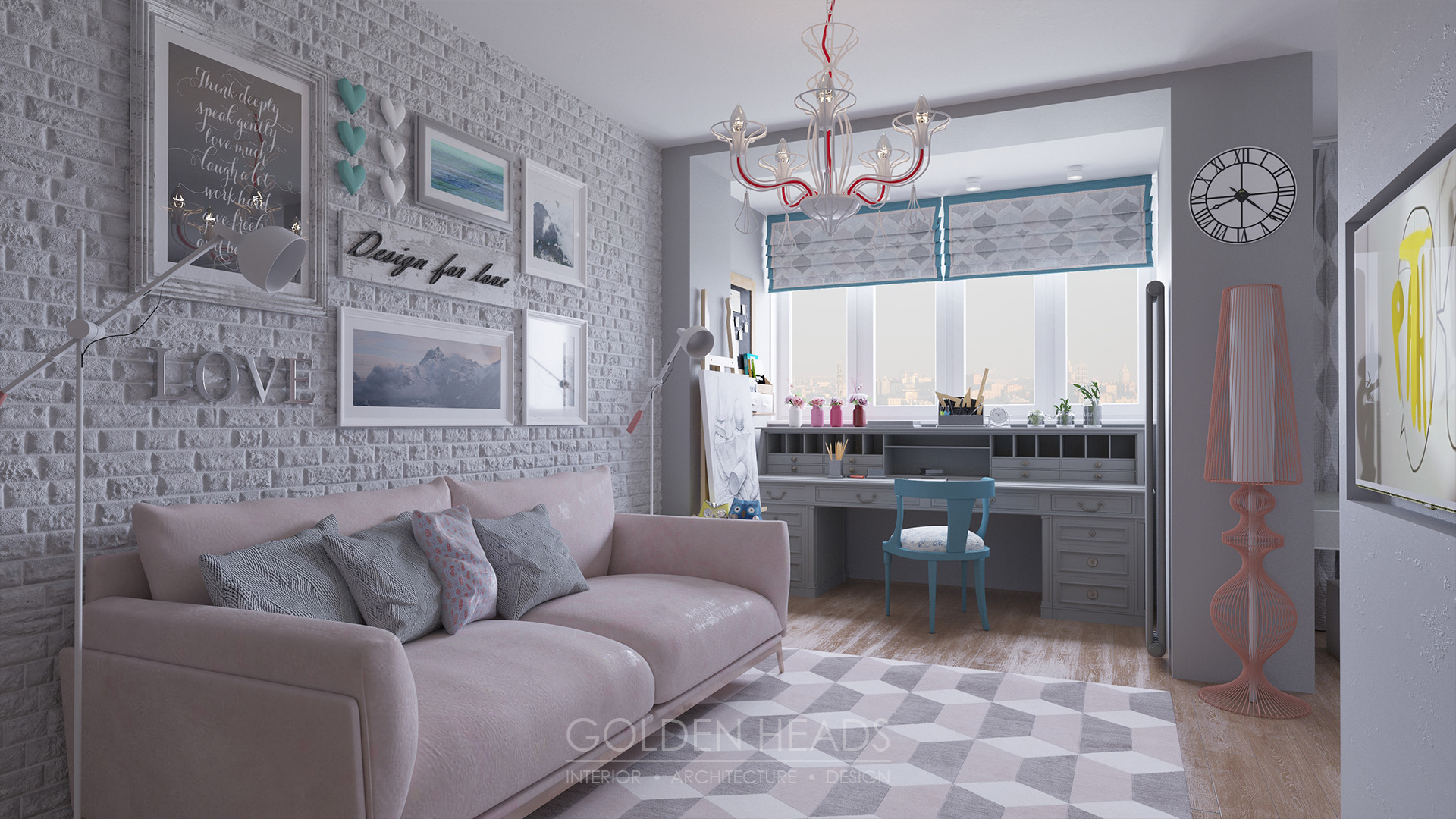 梦幻秋日林地，智慧猫头鹰的现代寓所-12