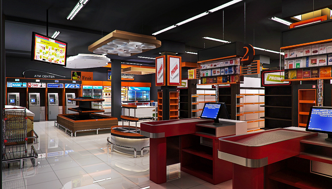 Super Market Interior Design (Alfamidi)-4