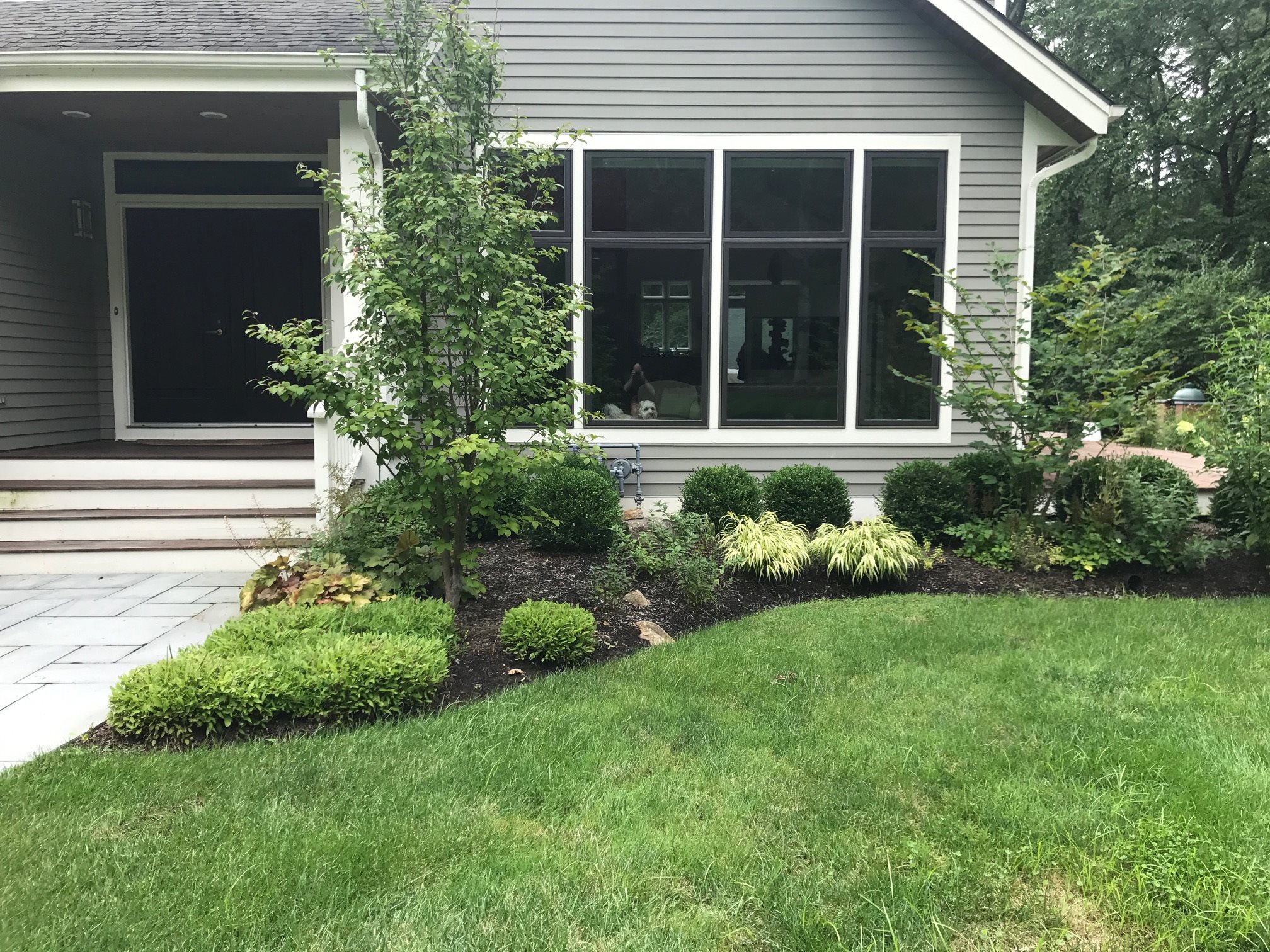 360°全景生活 | 新泽西森林中的家庭活动室-4