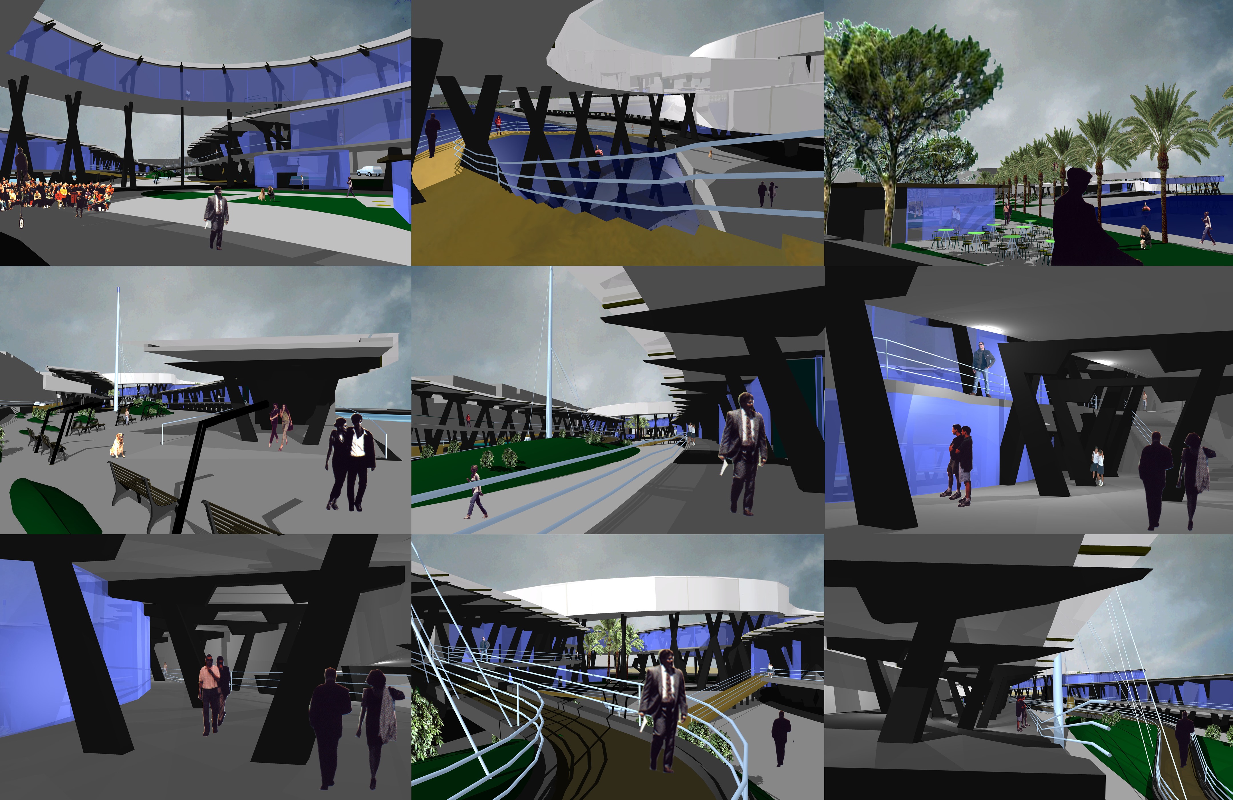 2002 年未实现的安齐奥港口区更新计划-17