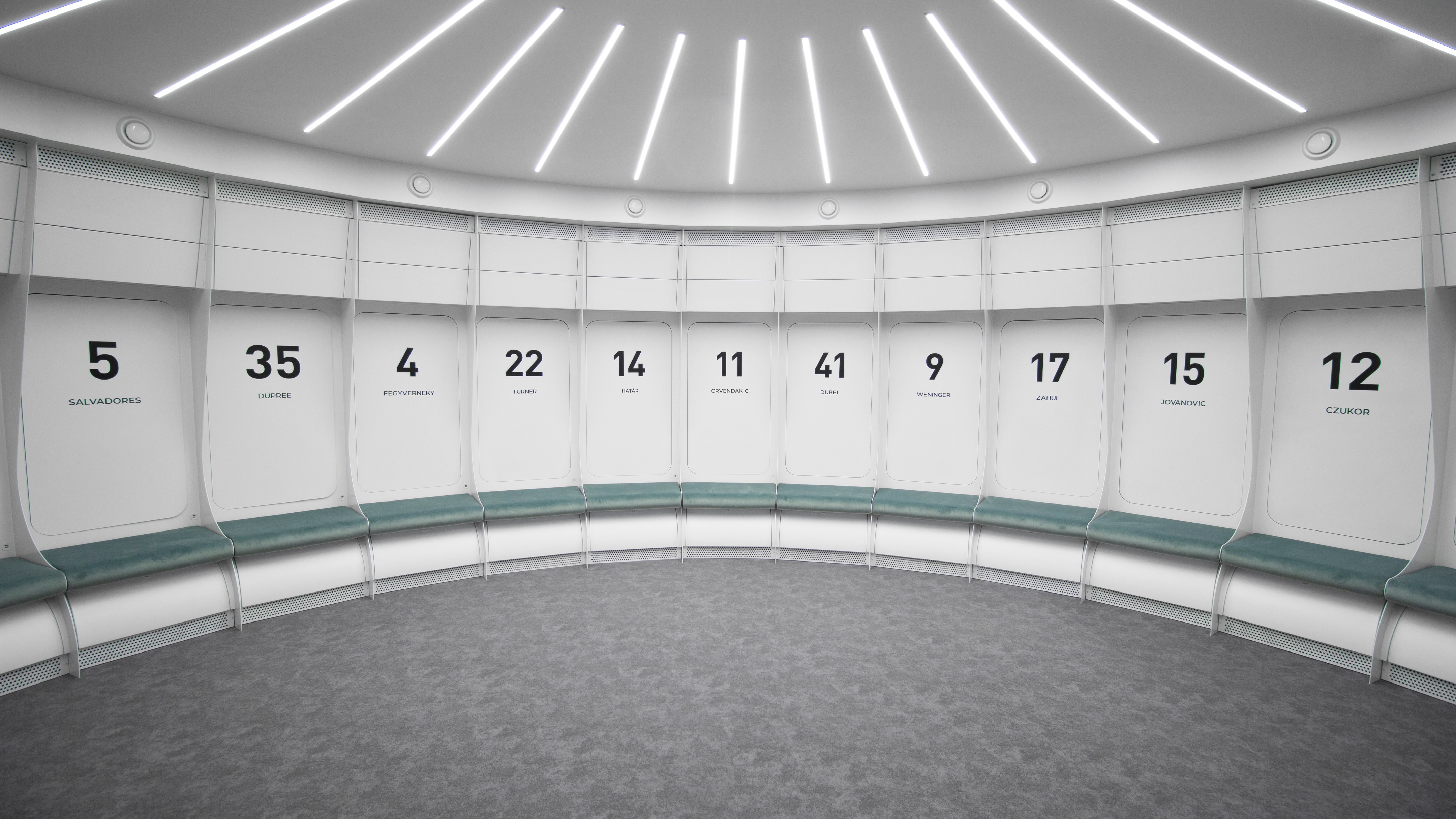 匈牙利 Sopron Basket 女子篮球队新更衣室设计-13