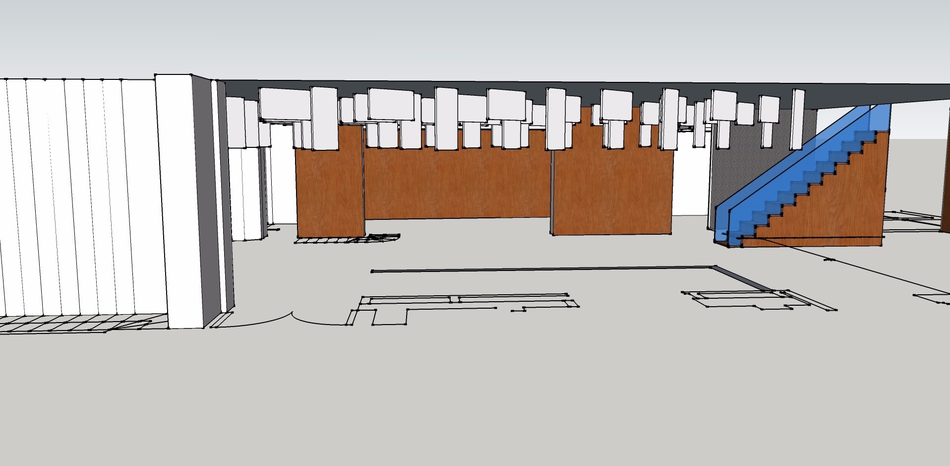 三维立体渲染餐厅环境声学设计-9