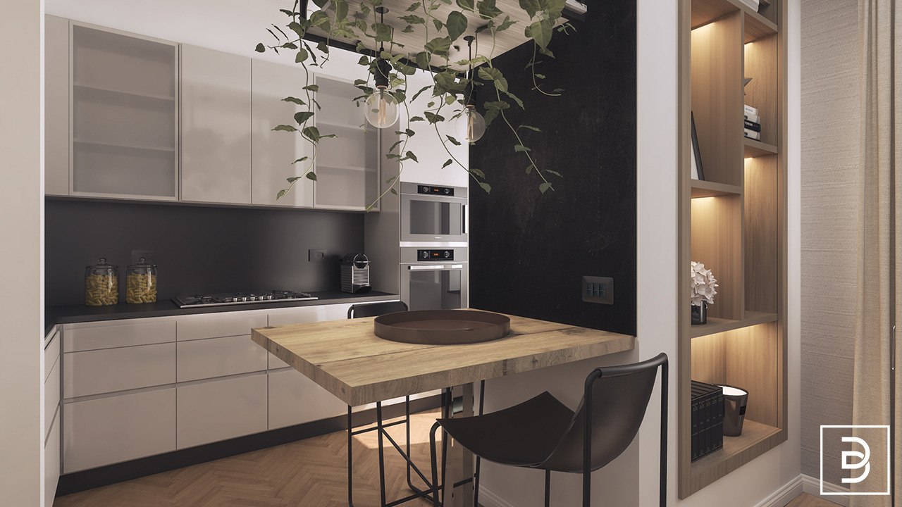 2018 年完成的 APT 1 公寓室内设计-8