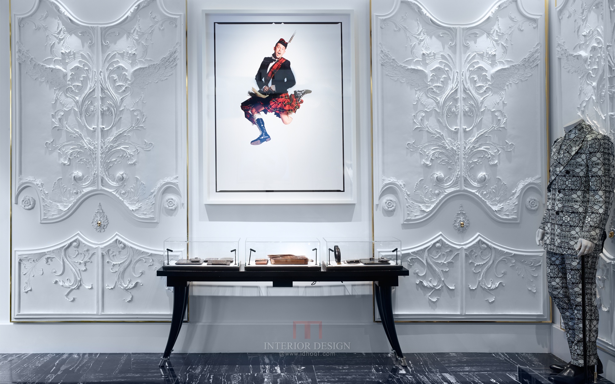 商店 McQueen David Collins 服装 A-12