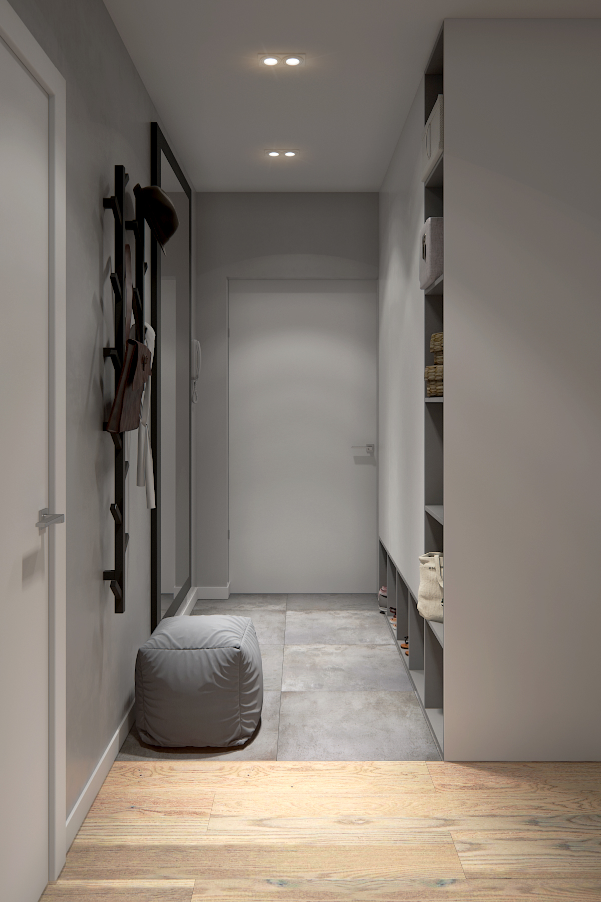 2017 年乌克兰基辅灰色系室内设计案例-5