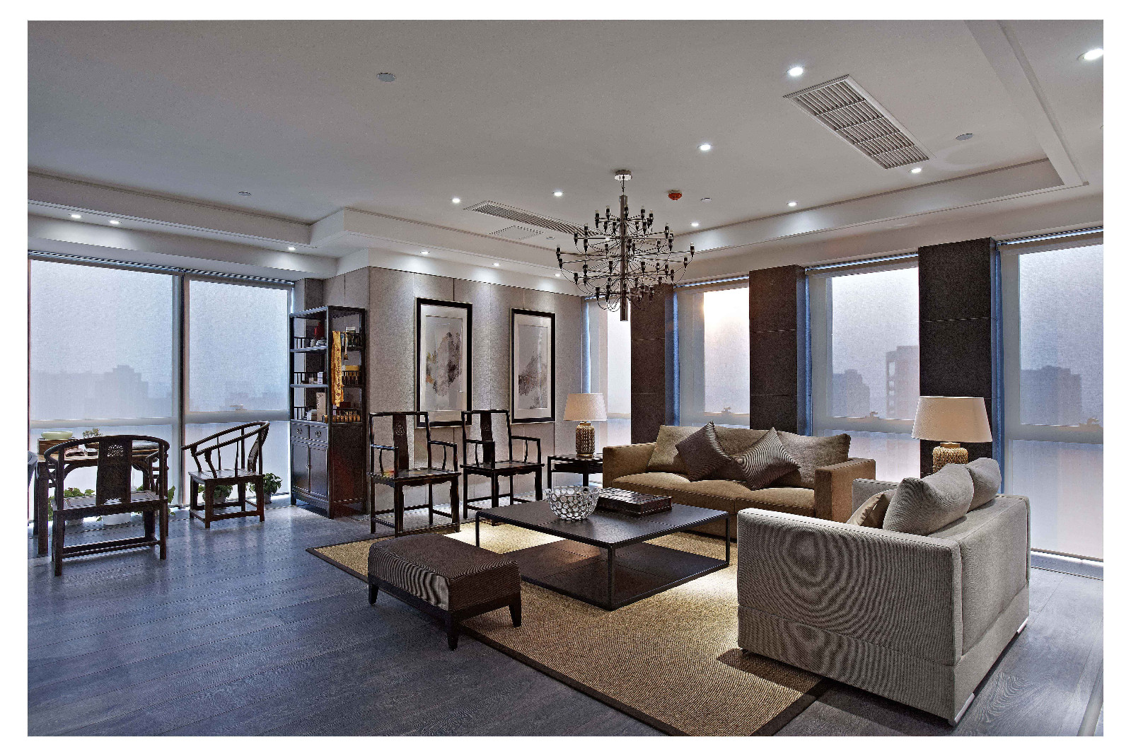 禅意东方,现代办公空间的宁静美学-5